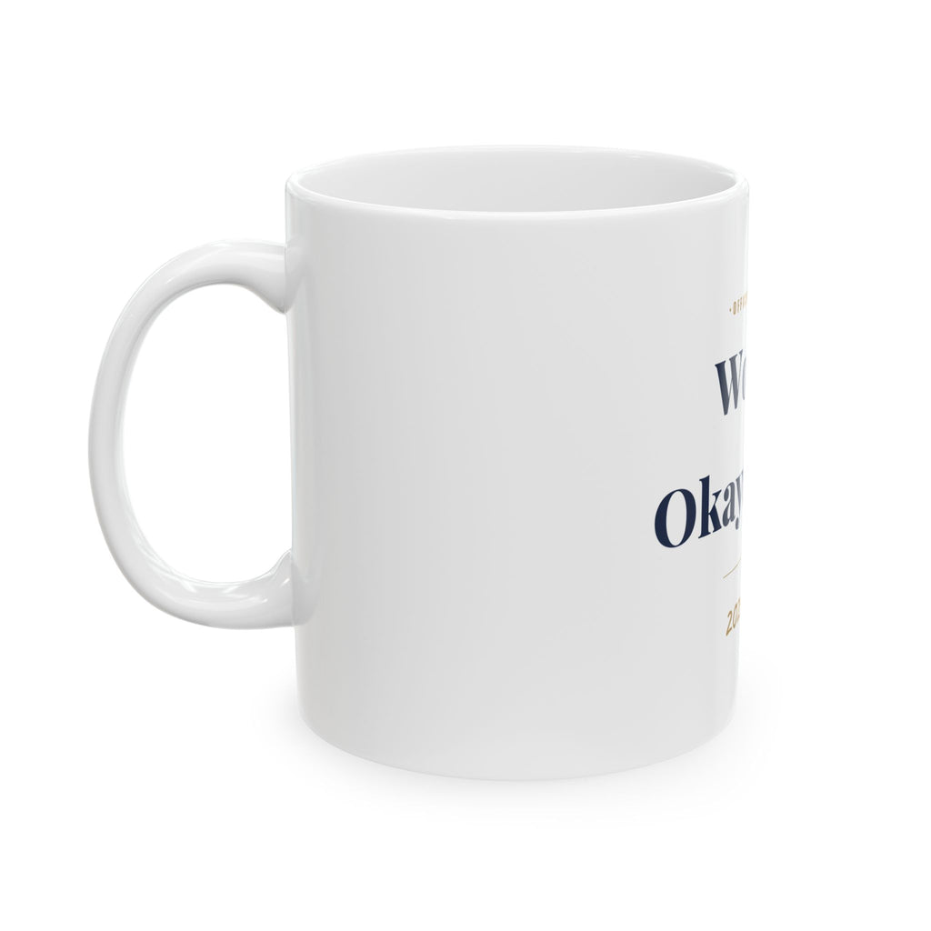 World's Okayest Dad — Funny Coffee Mug (11oz / 15oz)