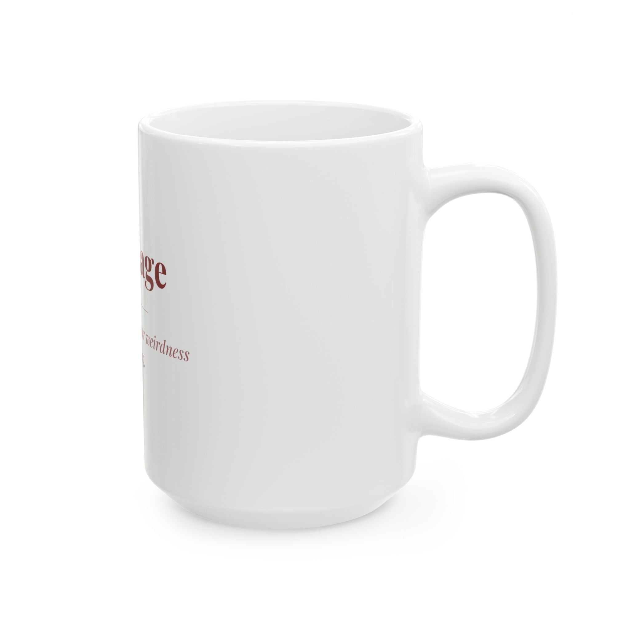 Marriage — Funny Coffee Mug (11oz / 15oz)
