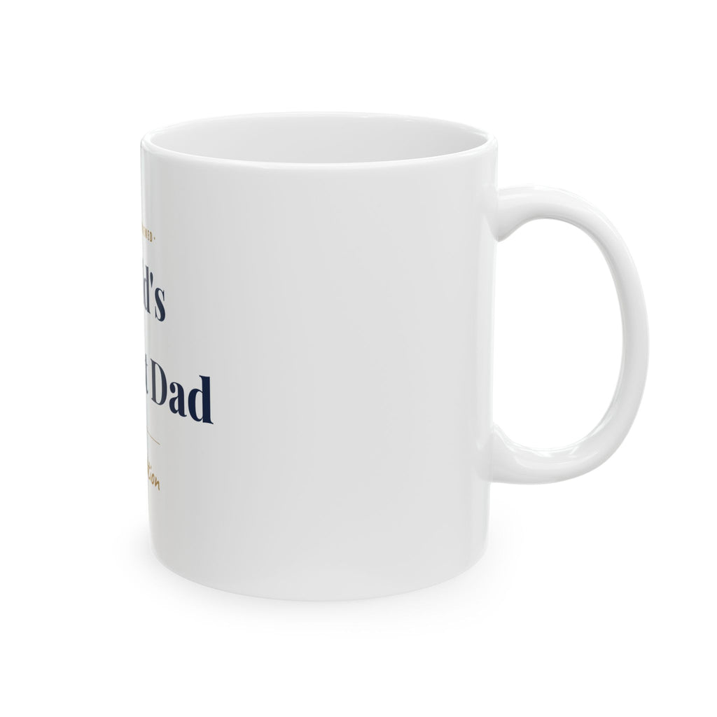 World's Okayest Dad — Funny Coffee Mug (11oz / 15oz)